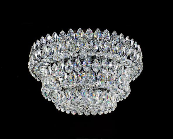2015 Crystal Flush Mount Light 31.5" 20 Light - Asfour Crystal [C-2015-1-31.5"-873]