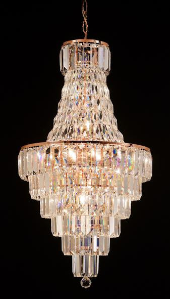 103 Crystal Pendant Light 20in 18 Light - Asfour Crystal Chandelier [103(610-4")-20"-610-186]