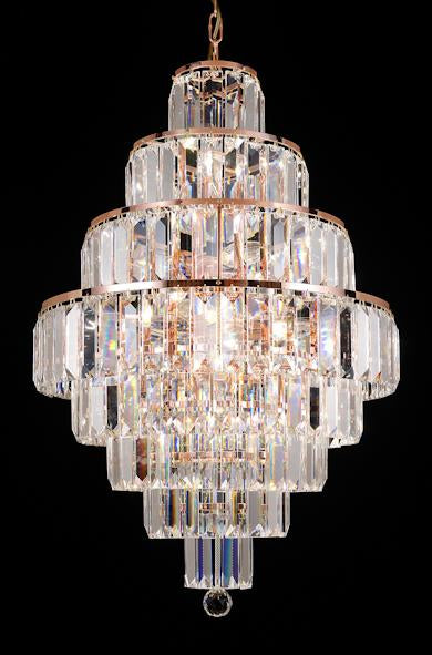 1083 Crystal Pendant Light 20" 22 Light - Asfour Crystal Chandelier [1083(610-4")-20"-212]