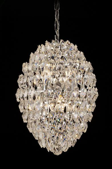 1922 Crystal Pendant Light 12" 8 Light - Asfour Crystal Chandelier [1922-12"x18"-2"-240]
