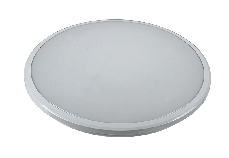 9015 LED Oyster Light - White - Round  [D9015-WH]
