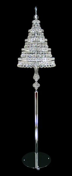 2005 Crystal Floor Lamp 15" 9 Light - Asfour Crystal [ST-2005B-15"-14mm-5LAYERS]