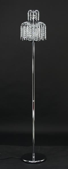 4718 Crystal Floor Lamp - 10" 3 Light - Asfour Crystal 14mm Beads [ST-4718-10"-3L-14mm]