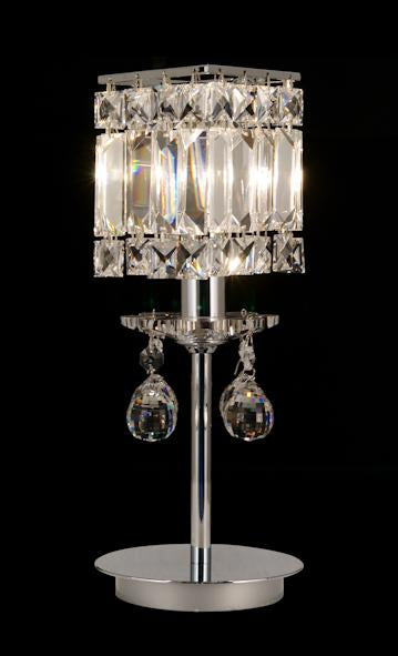 008 Crystal Table Lamp - 4" 1 Light - Asfour Crystal [T-008(1039)-1L+LS3]
